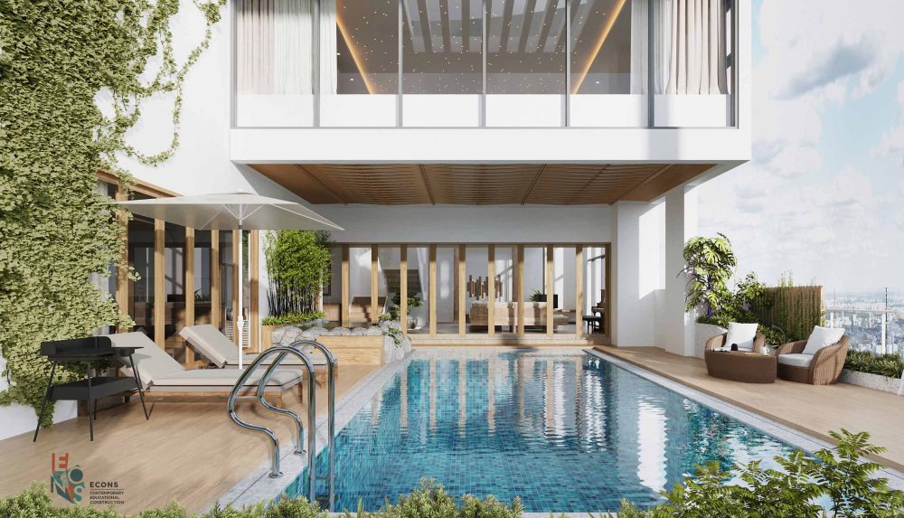 Wooden Sky Villa – Wood, Light & Nature in District 2